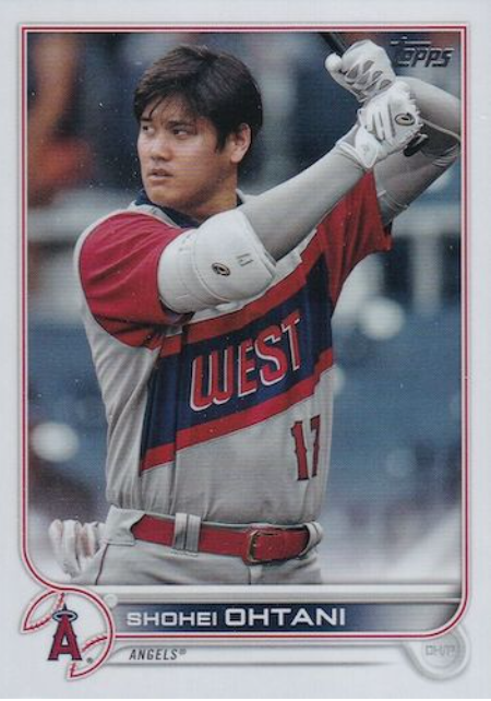 2022 Topps Series 1 大谷翔平 SP Variation - シングルカード