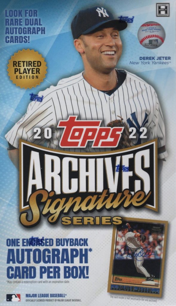 TOPPS MLB 2022 ARCHIVES SIGNATURE SERIES – RETIRED
