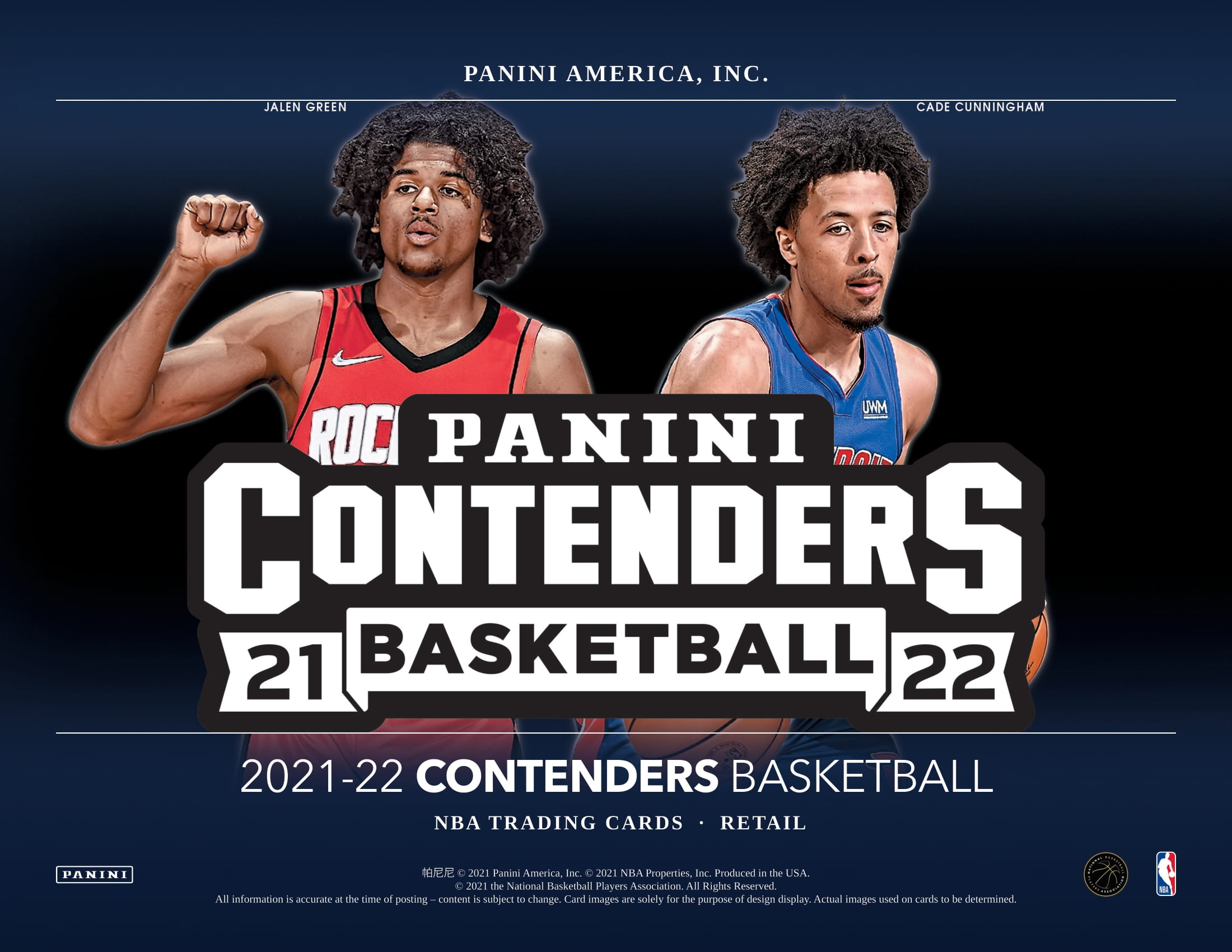 NBA 2021-22 PANINI CONTENDERS BASKETBALL FAT PACK