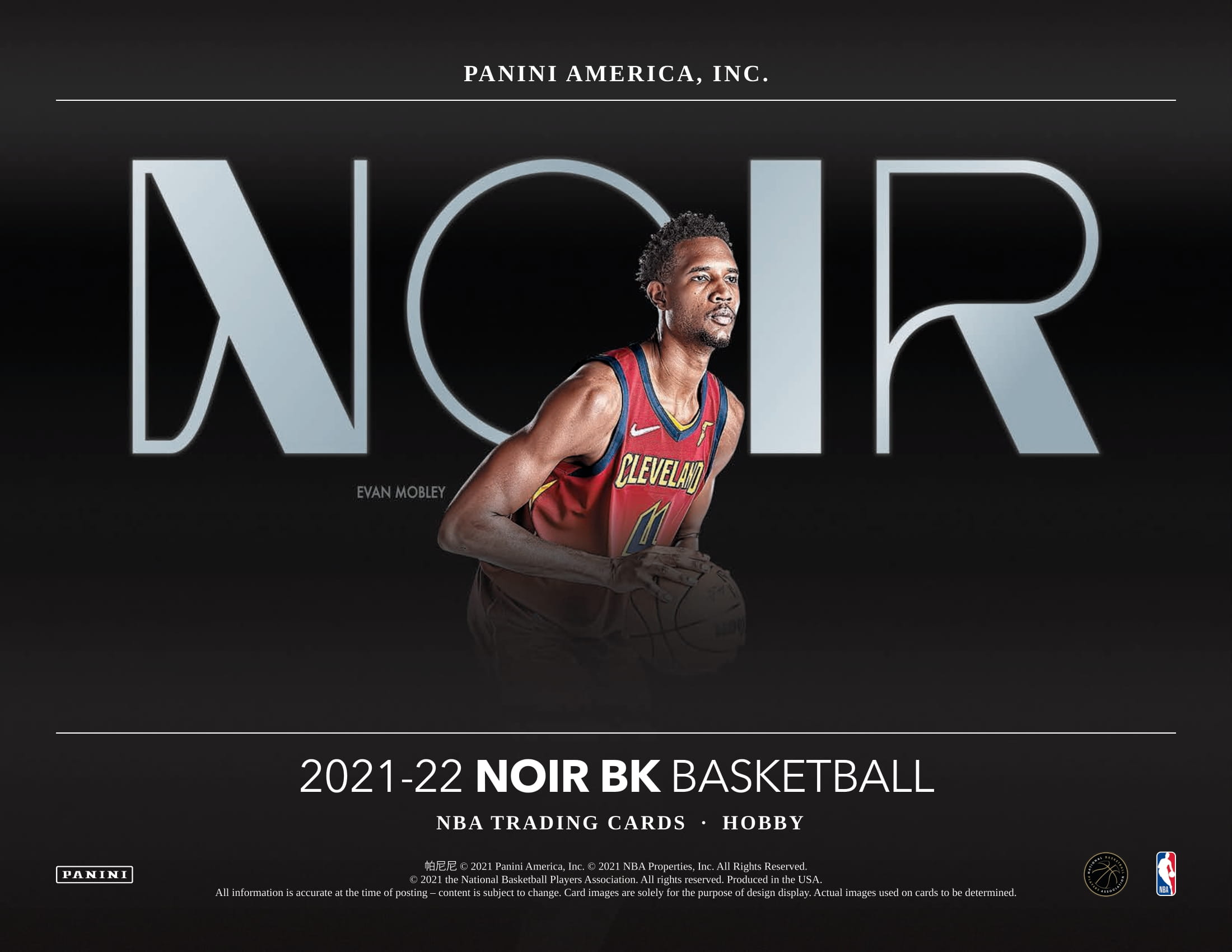 NBA 2021-22 PANINI NOIR BASKETBALL HOBBY