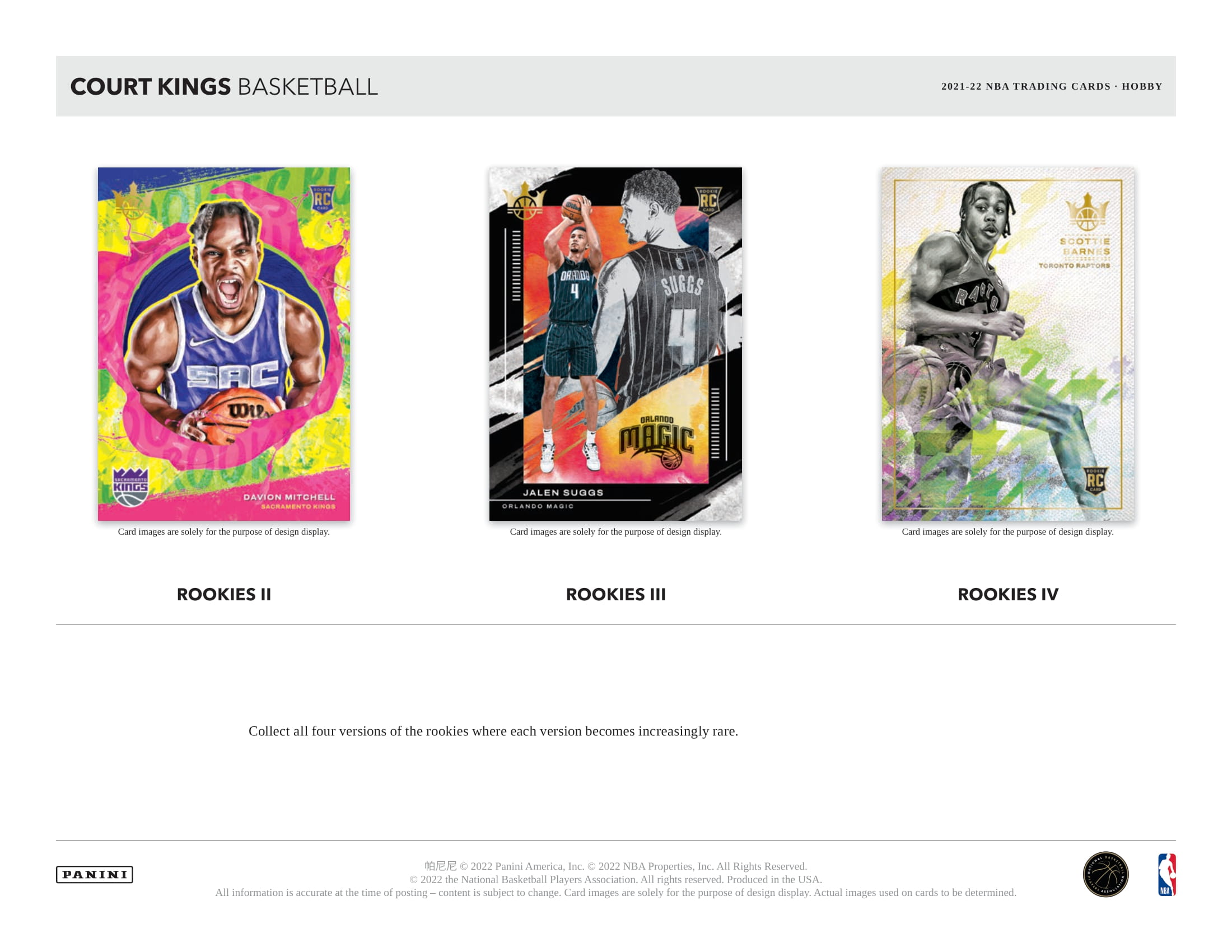 ???? NBA 2021-22 PANINI COURT KINGS BASKETBALL HOBBY【製品情報】 | Trading Card  Journal