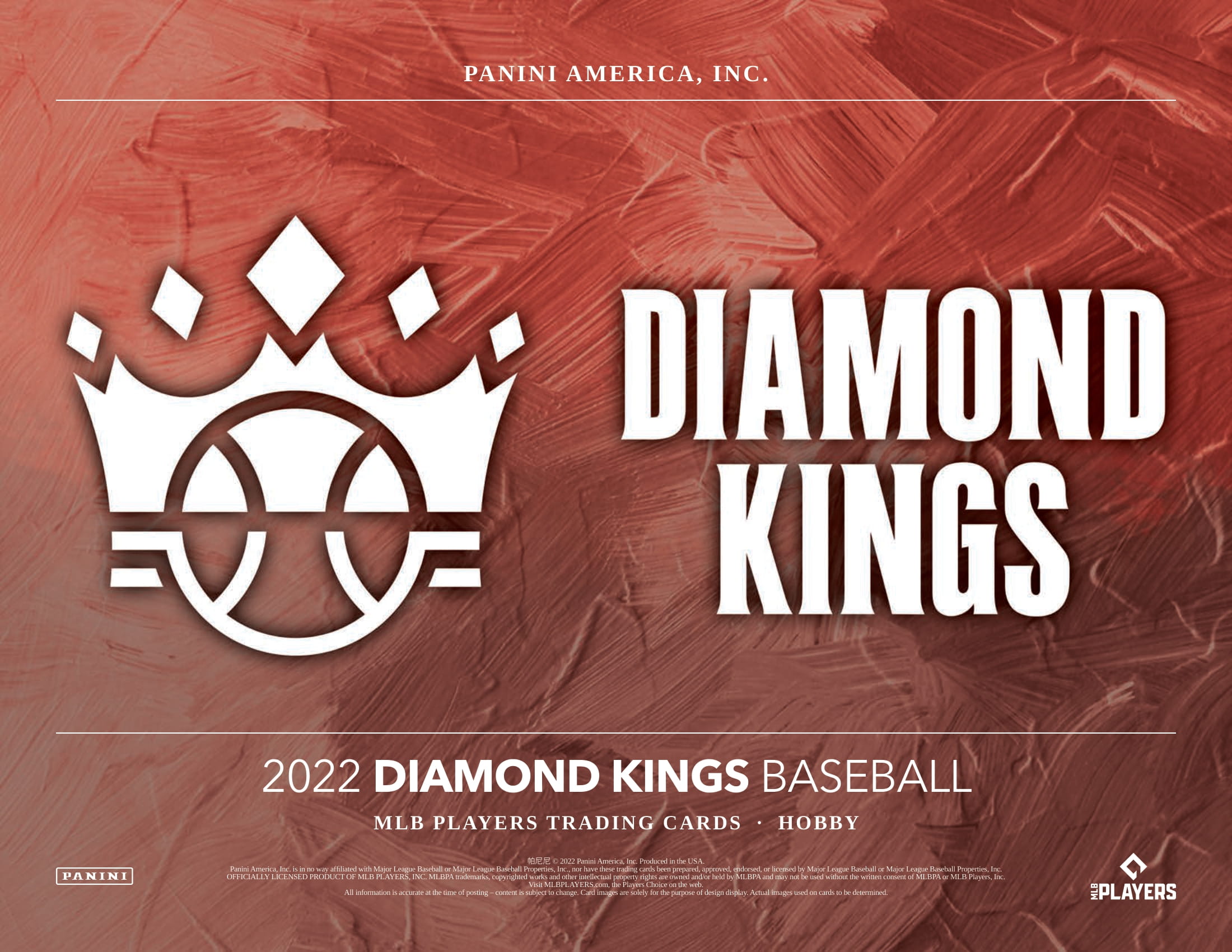 PANINI 2022 DIAMOND KINGS BASEBALL HOBBY