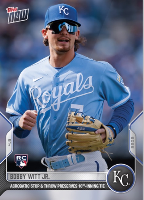 開幕から3試合で早くも2枚目! 鈴木誠也のメジャー初本塁打が「Topps