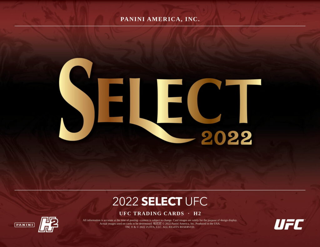 2022 PANINI UFC SELECT H2 HOBBY