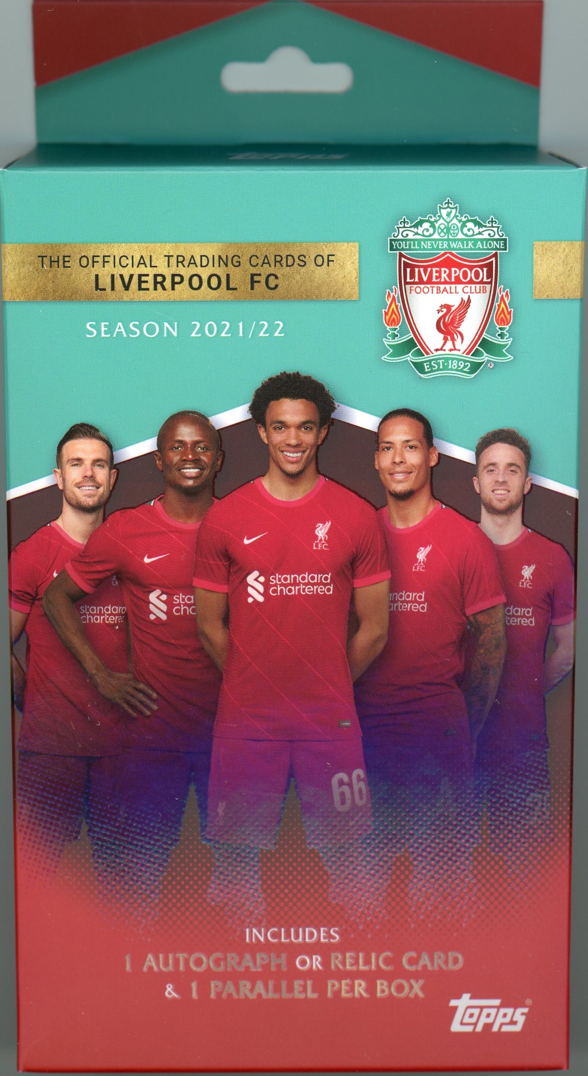 ⚽ 2021/22 TOPPS TEAM SET – LIVERPOOL HOBBY | Trading Card Journal