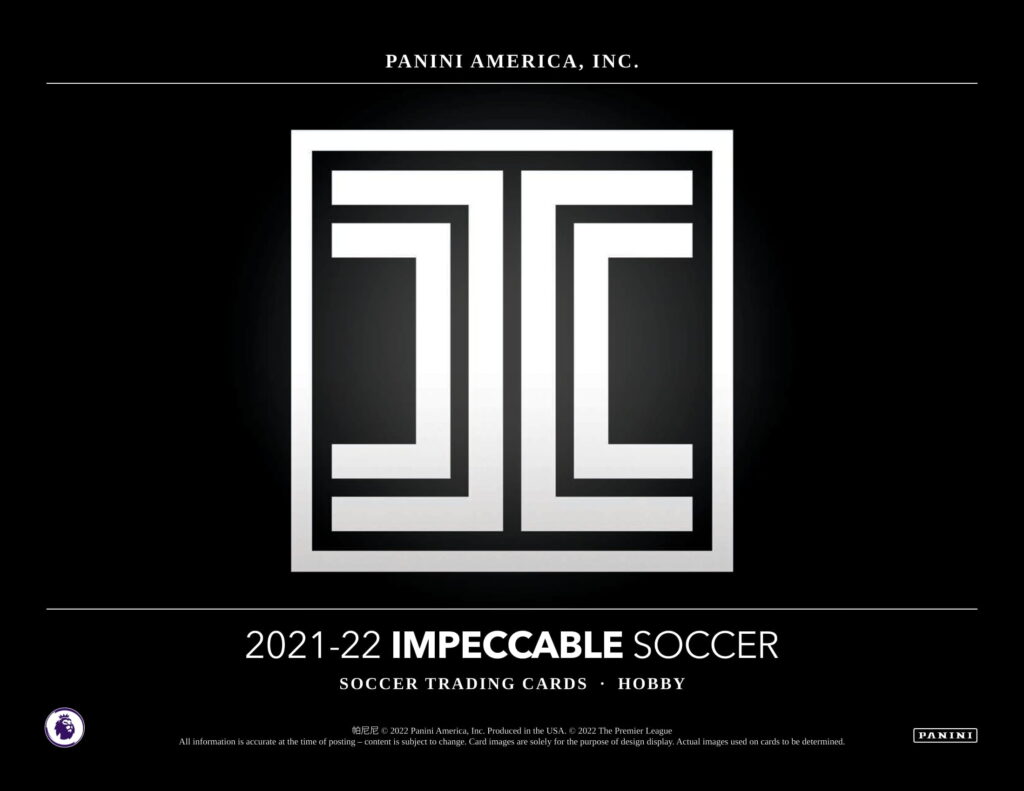2021-22 PANINI IMPECCABLE EPL SOCCER HOBBY