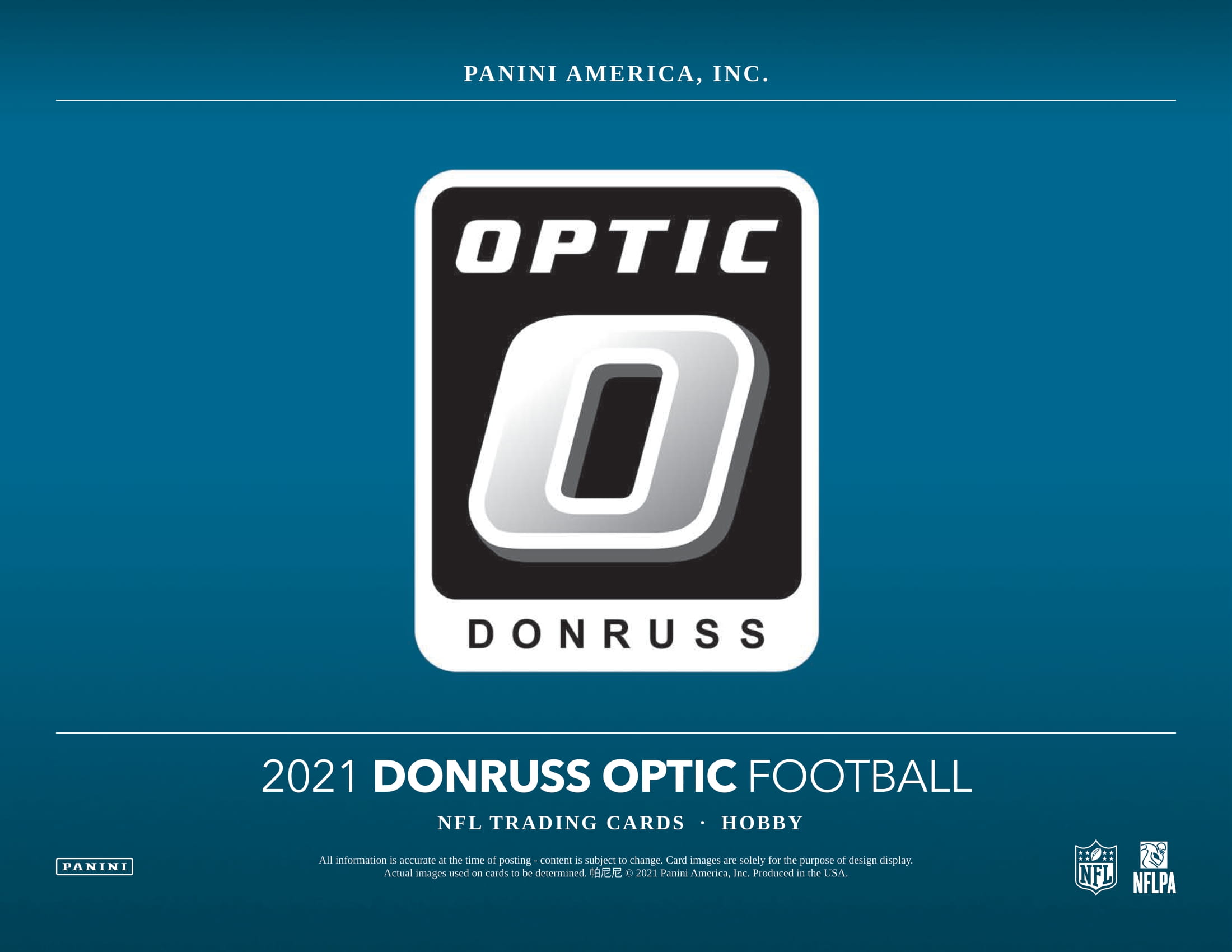 NFL 2021 DONRUSS OPTIC FOOTBALL HOBBY