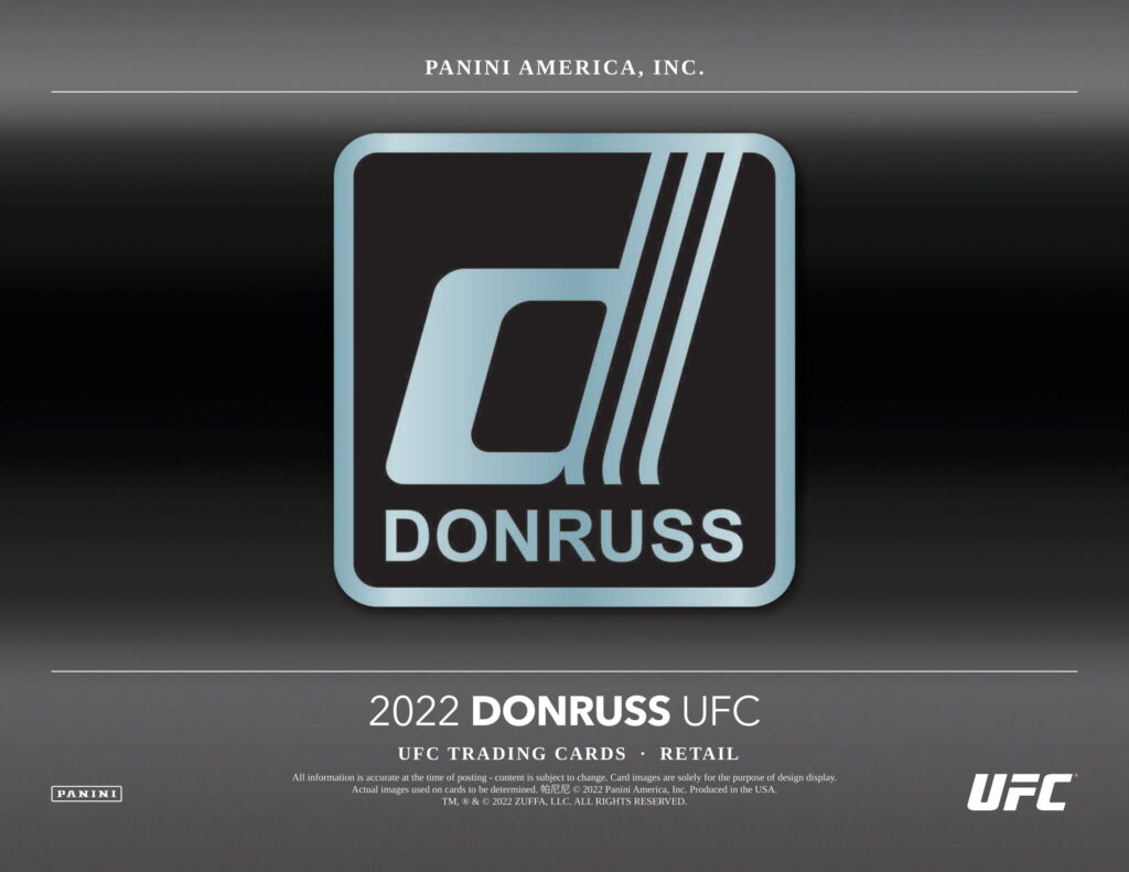 2022 PANINI DONRUSS UFC RETAIL BLASTER