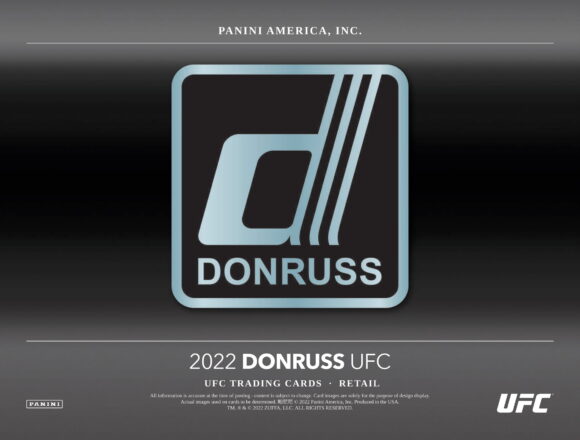 2022 PANINI DONRUSS UFC RETAIL BLASTER