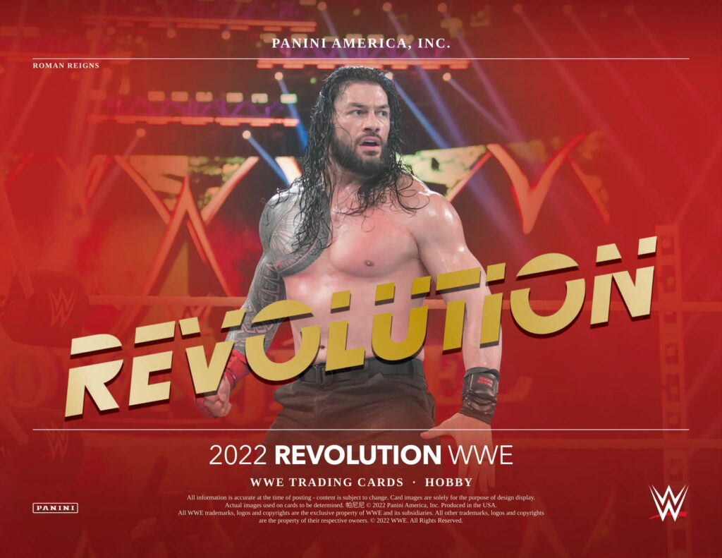WWE 2022 PANINI REVOLUTION HOBBY