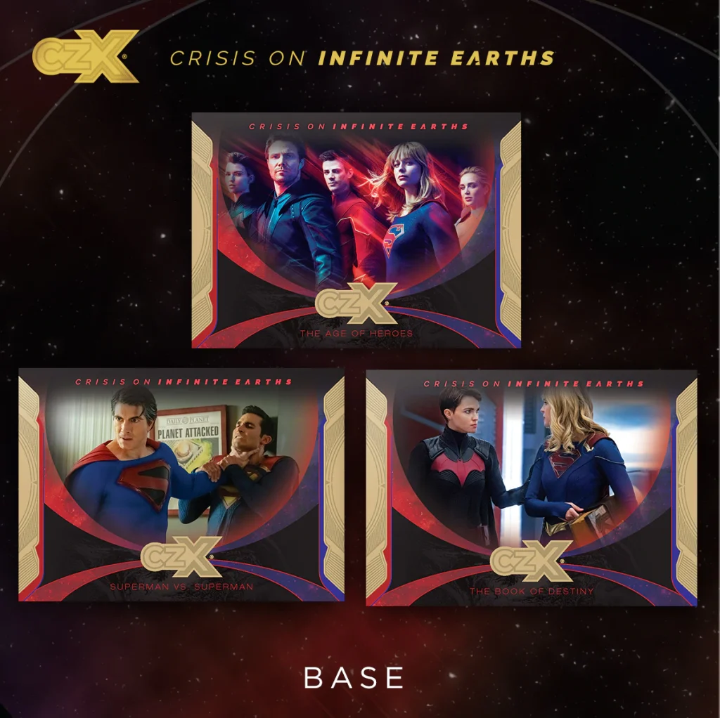 2022 CRYPTOZOIC CZX “DC Crisis on Infinite Earths” Trading Cards