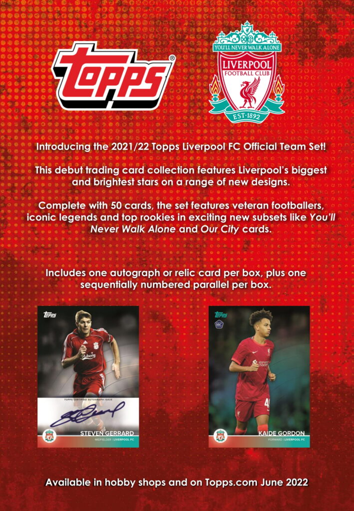 21/22 TOPPS TEAM SET - Liverpool HOBBY