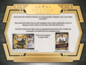 2022 TOPPS FIVE STAR BASEBALL HOBBY