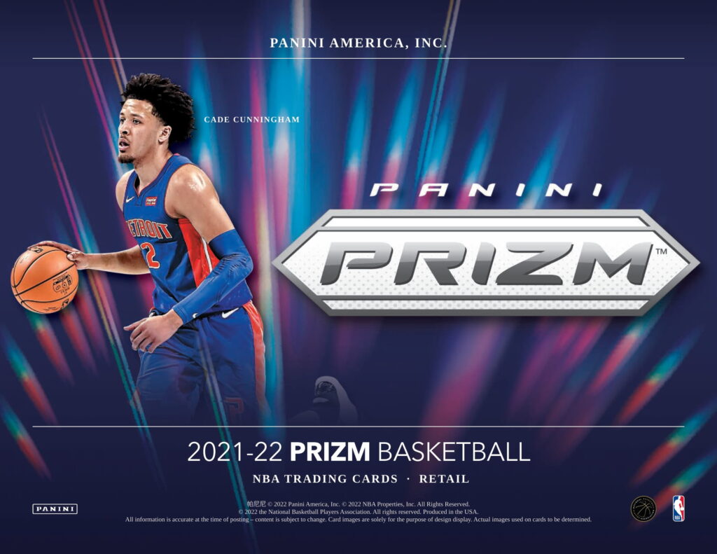 NBA 2021-22 PANINI PRIZM BASKETBALL RETAIL MULTI PACK