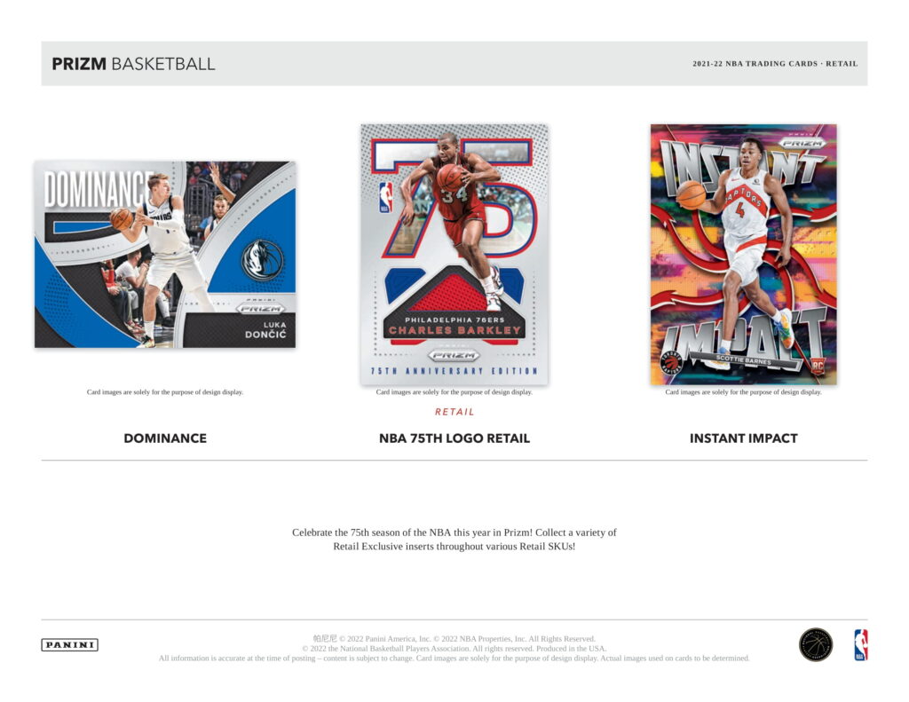 🏀 NBA 2021-22 PANINI PRIZM BASKETBALL RETAIL【製品情報】 | Trading Card Journal