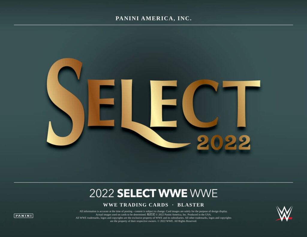 2022 PANINI SELECT WWE RETAIL BLASTER