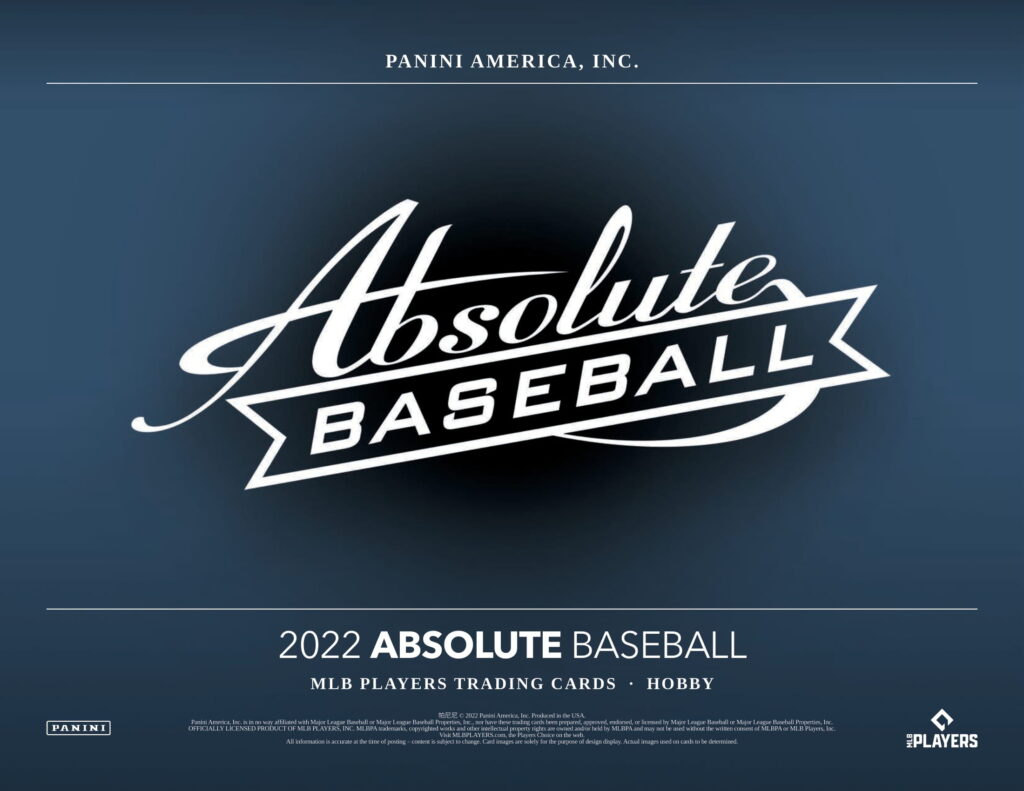 PANINI 2022 ABSOLUTE BASEBALL HOBBY