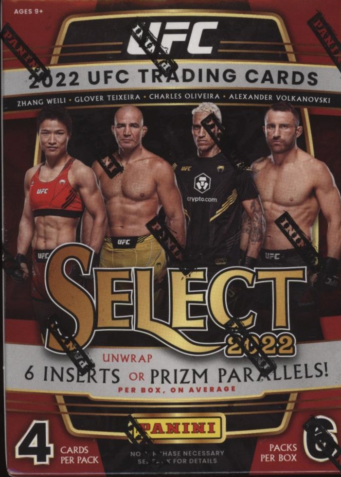 2022 PANINI UFC SELECT RETAIL BLASTER【製品情報】 | Trading Card ...