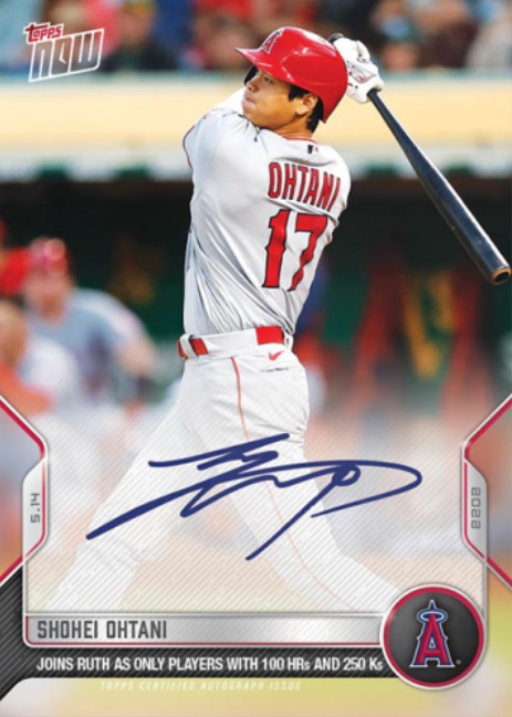 MLB topps 大谷