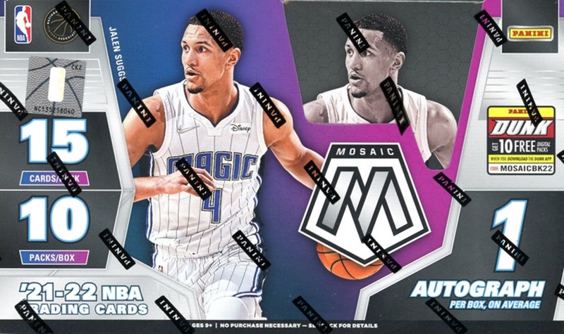 🏀 NBA 2021-22 PANINI MOSAIC BASKETBALL HOBBY【製品情報 ...