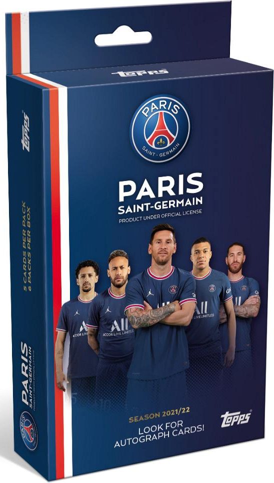 2021/22 TOPPS TEAM SET -PARIS SAINT-GERMAIN HOBBY ...