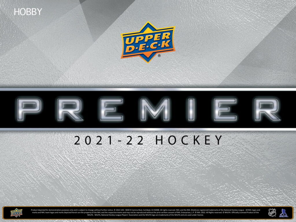 NHL 2021-22 UPPER DECK PREMIER HOCKEY HOBBY