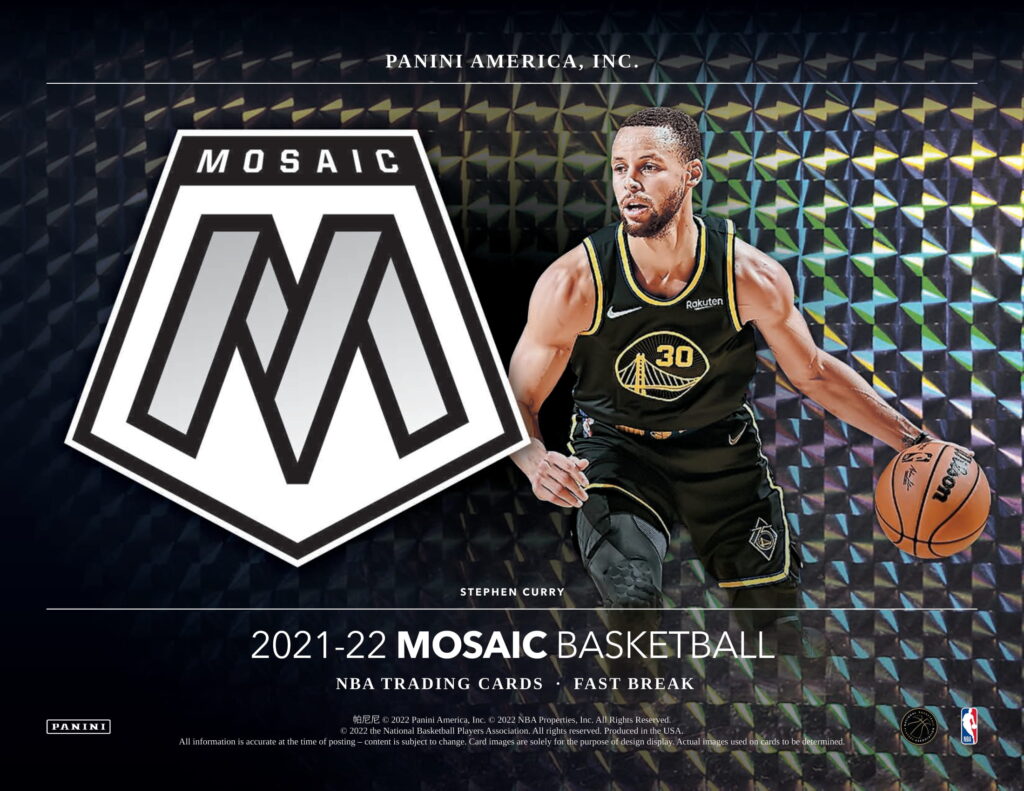 🏀 NBA 2021-22 PANINI MOSAIC BASKETBALL FAST BREAK HOBBY【製品情報 