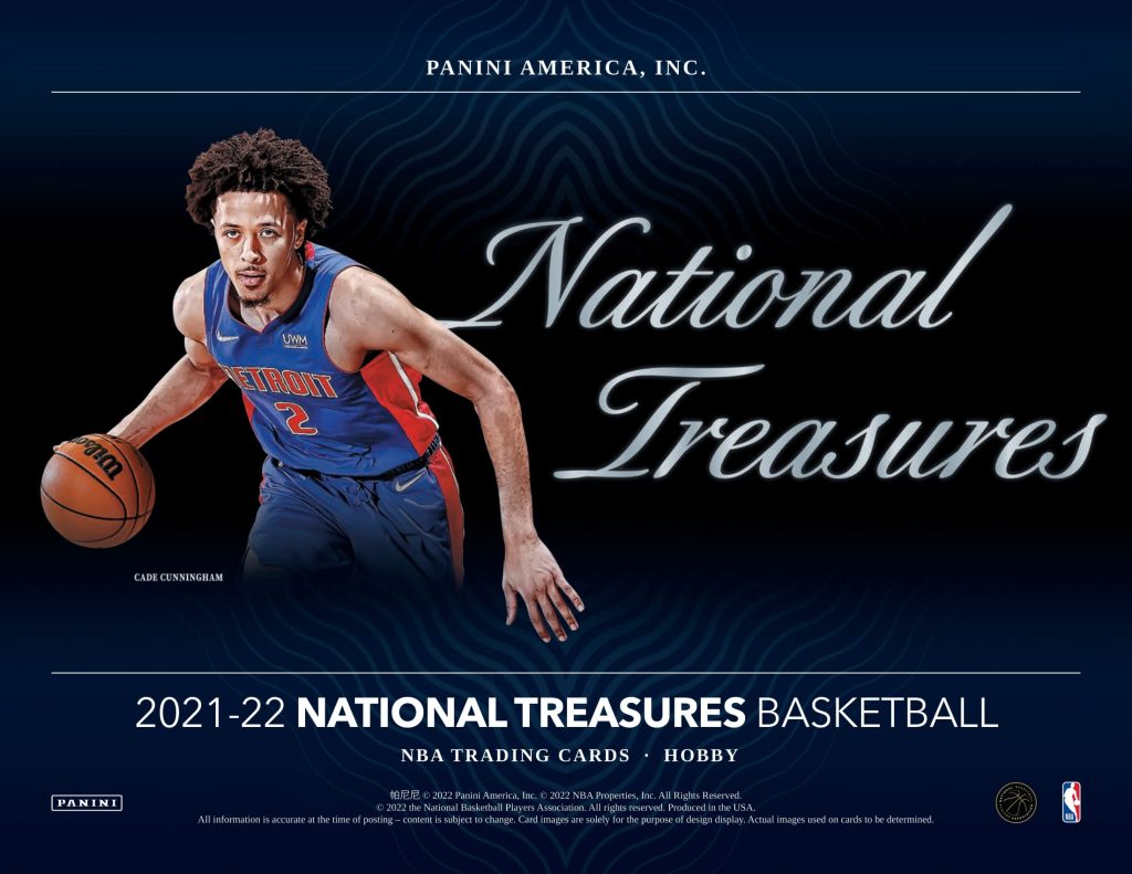 NBA 2021-22 PANINI NATIONAL TREASURES BASKETBALL HOBBY