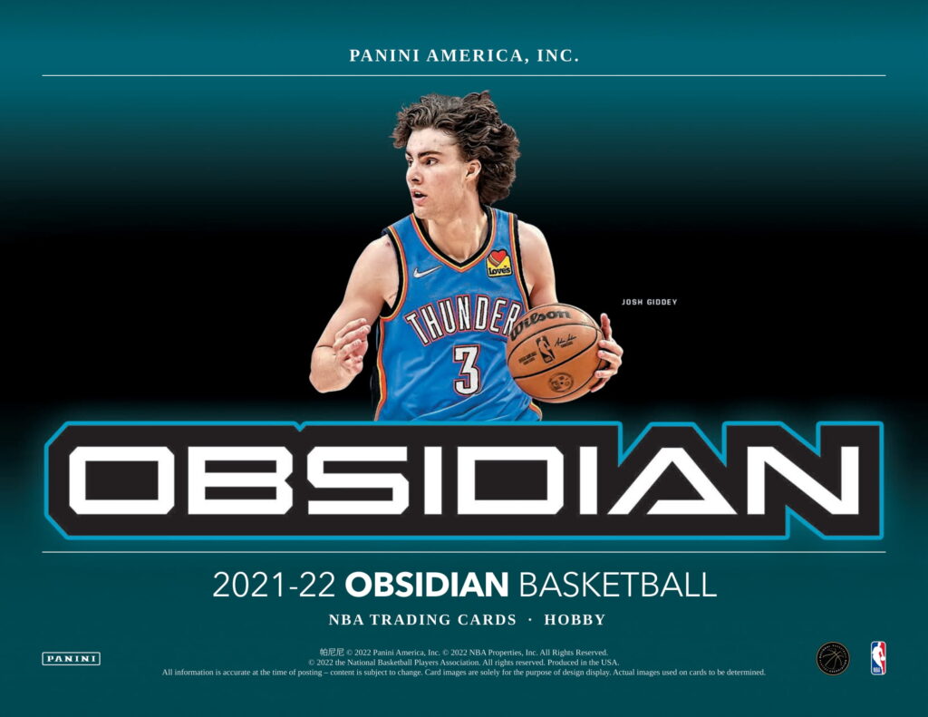 NBA 2021-22 PANINI OBSIDIAN BASKETBALL HOBBY