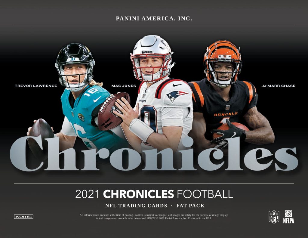 NFL 2021-22 PANINI CHRONICLES FOOTBALL RETAIL FAT PACK