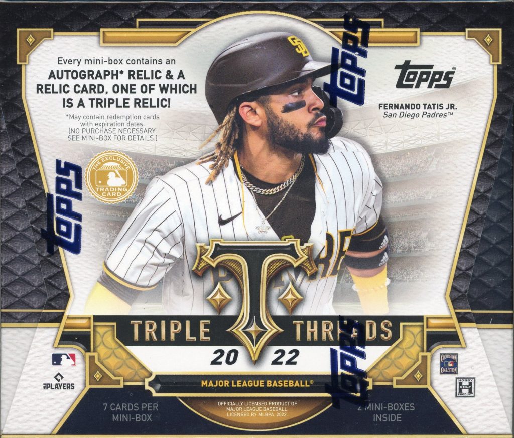 ⚾ MLB 2022 TOPPS TRIPLE THREADS BASEBALL HOBBY【製品情報