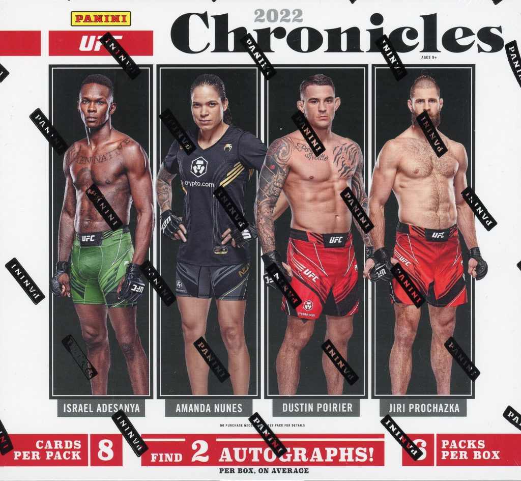 2022 PANINI CHRONICLES UFC HOBBY【製品情報】 | Trading ...