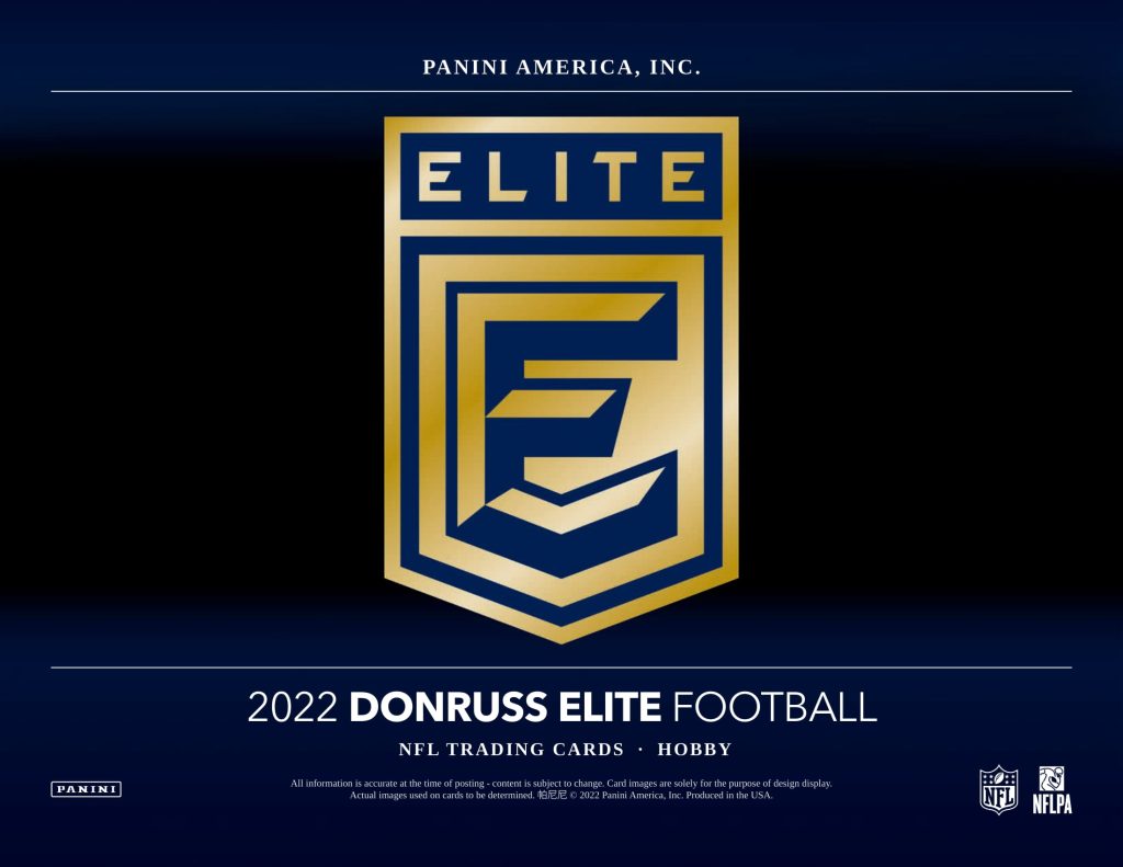 NFL 2022 PANINI DONRUSS ELITE FOOTBALL HOBBY
