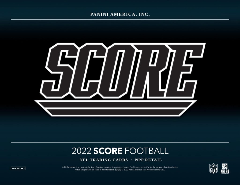 NFL PANINI 2022 SCORE FOOTBALL RETAIL BLASTER