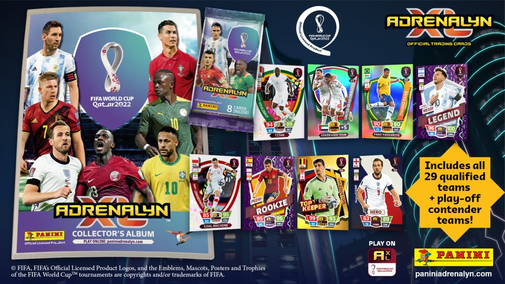 2022 PANINI FIFA WORLD CUP ADRENALYN XL TCG HOBBY