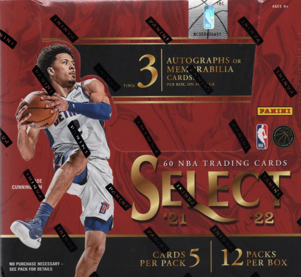 🏀 NBA 2021-22 PANINI SELECT BASKETBALL HOBBY【製品情報