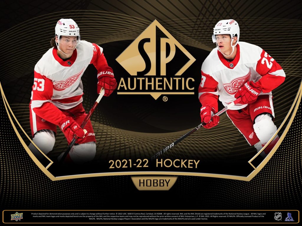 NHL 2021-22 UPPER DECK SP AUTHENTIC HOCKEY HOBBY
