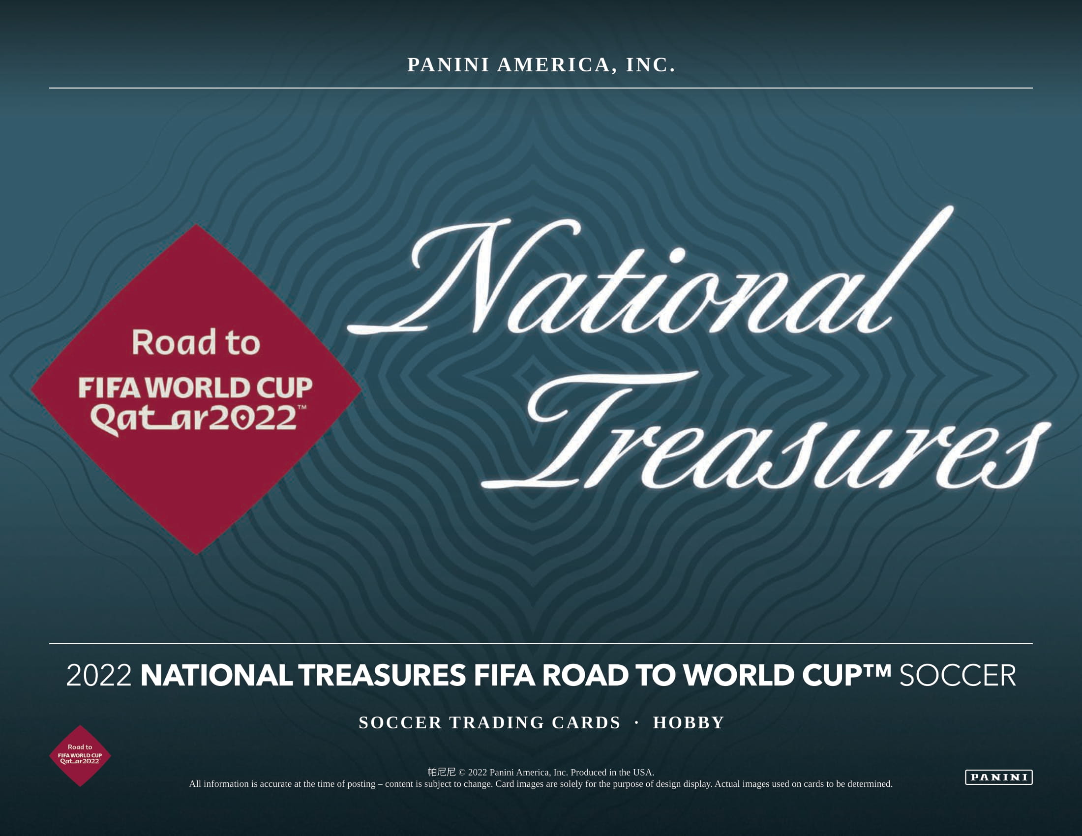 2022 NATIONAL TREASURES FIFA ROAD TO WORLD CUP™ SOCCER HOBBY Trading Card Journal