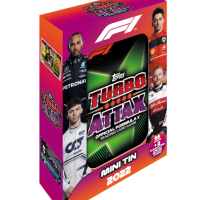 TOPPS FORMULA 1 2022 TURBO ATTAX COLLECTOR TIN -GREEN-