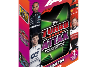 TOPPS FORMULA 1 2022 TURBO ATTAX COLLECTOR TIN -GREEN-