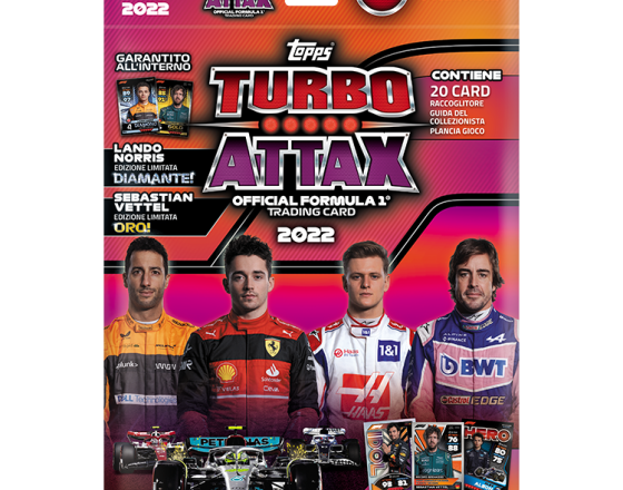 TOPPS FORMULA 1 2022 TURBO ATTAX STARTER PACK