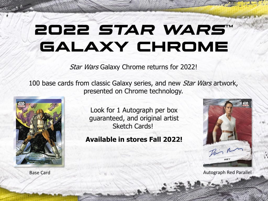 2022 TOPPS STAR WARS CHROME GALAXY HOBBY【製品情報】 | Trading 