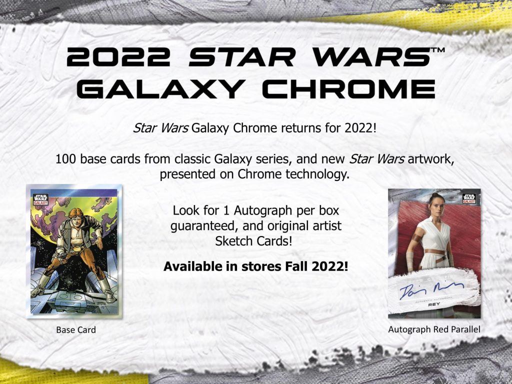 2022 TOPPS STAR WARS CHROME GALAXY HOBBY