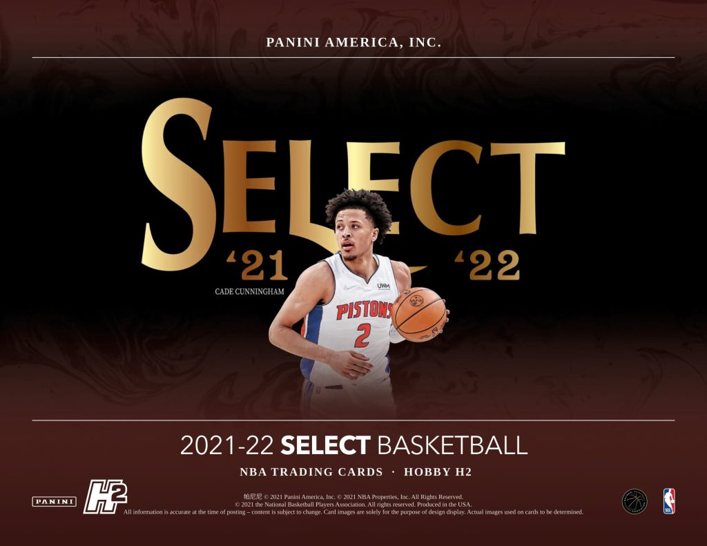 NBA 2021-22 PANINI SELECT BASKETBALL H2