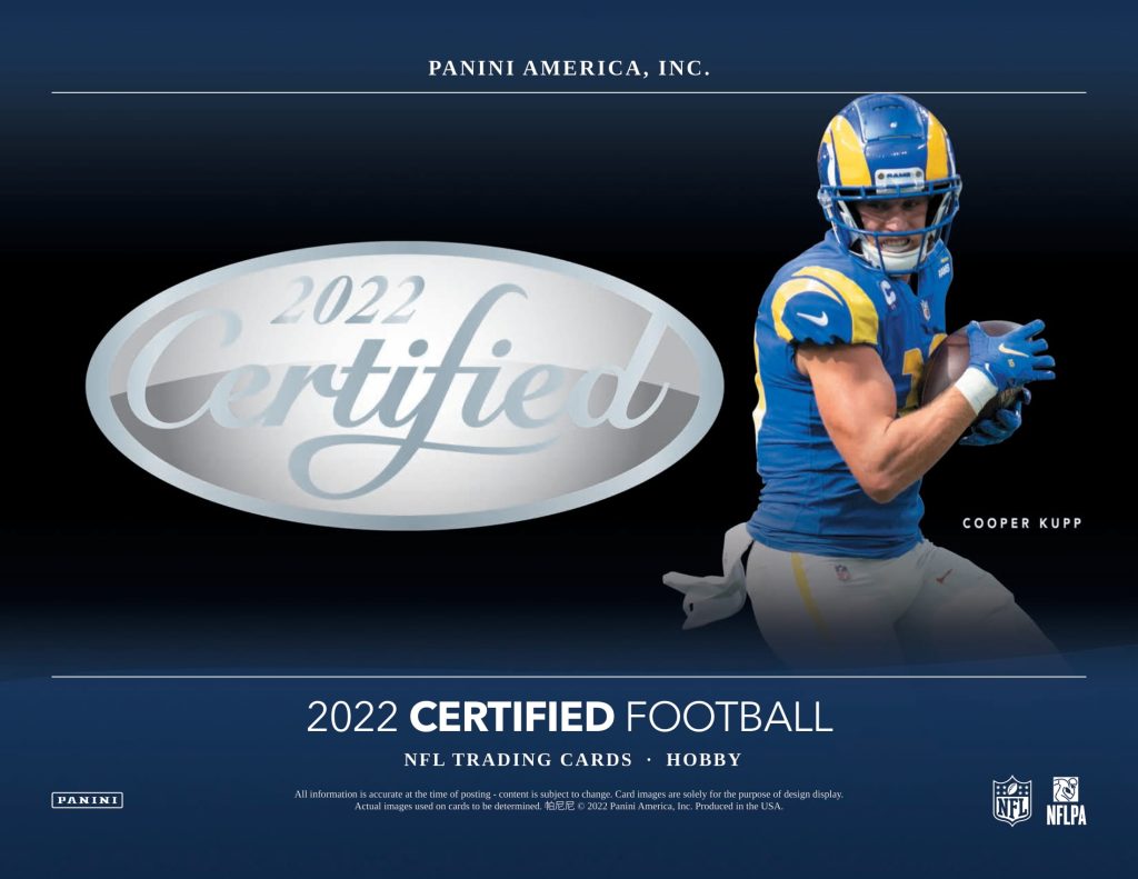 NFL 2022 PANINI CERTIFIED FOOTBALL HOBBY