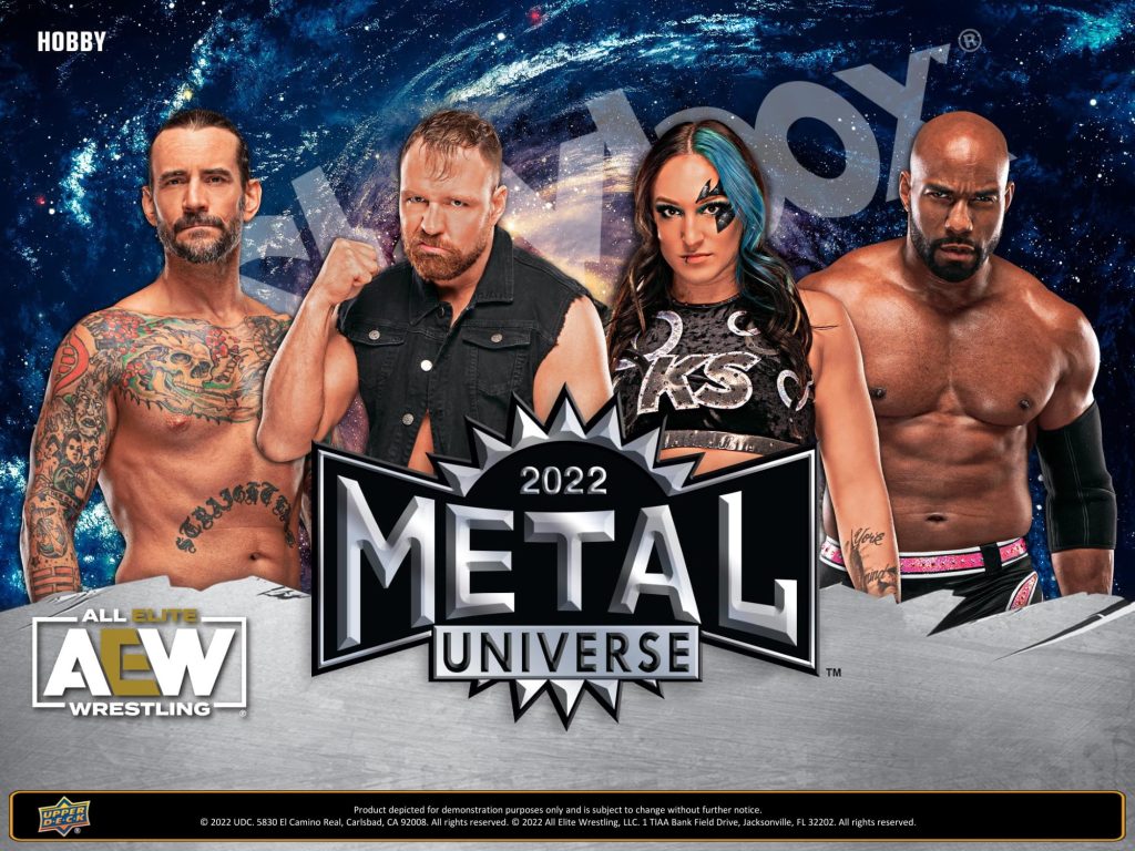 UPPER DECK 2022 AEW SKYBOX METAL UNIVERSE HOBBY