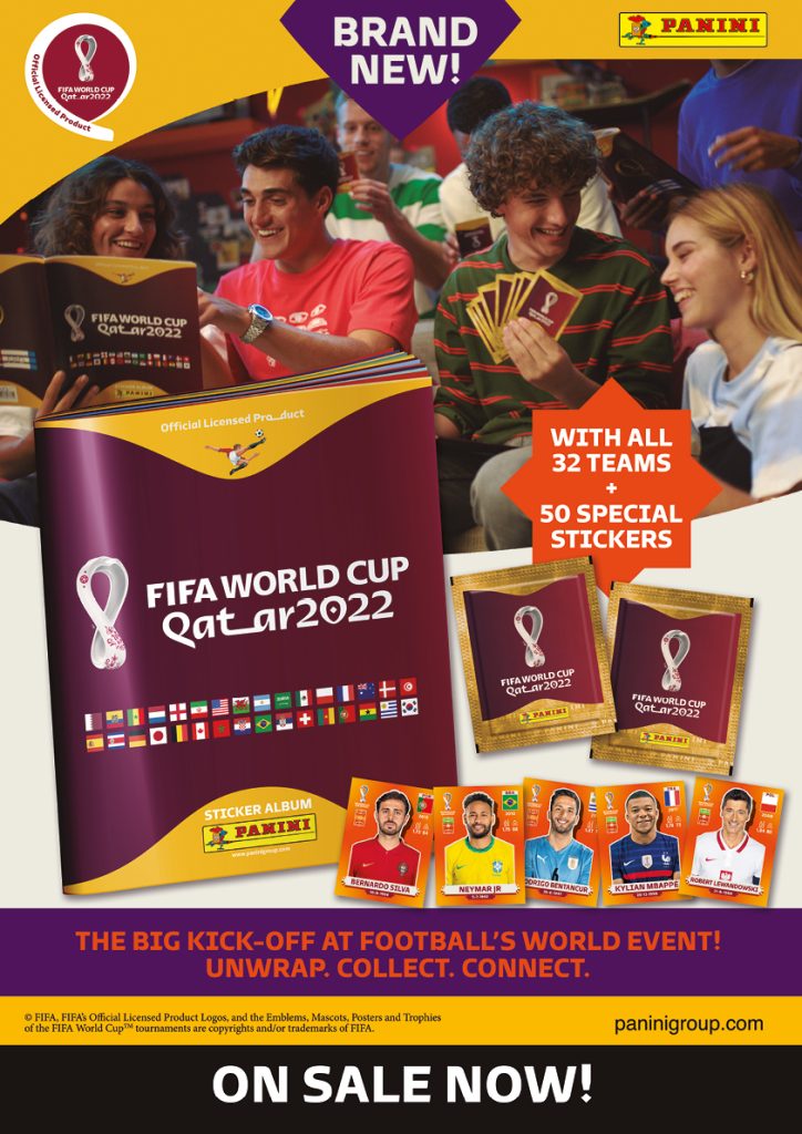 2022 PANINI FIFA WORLD CUP STICKER COLLECTION