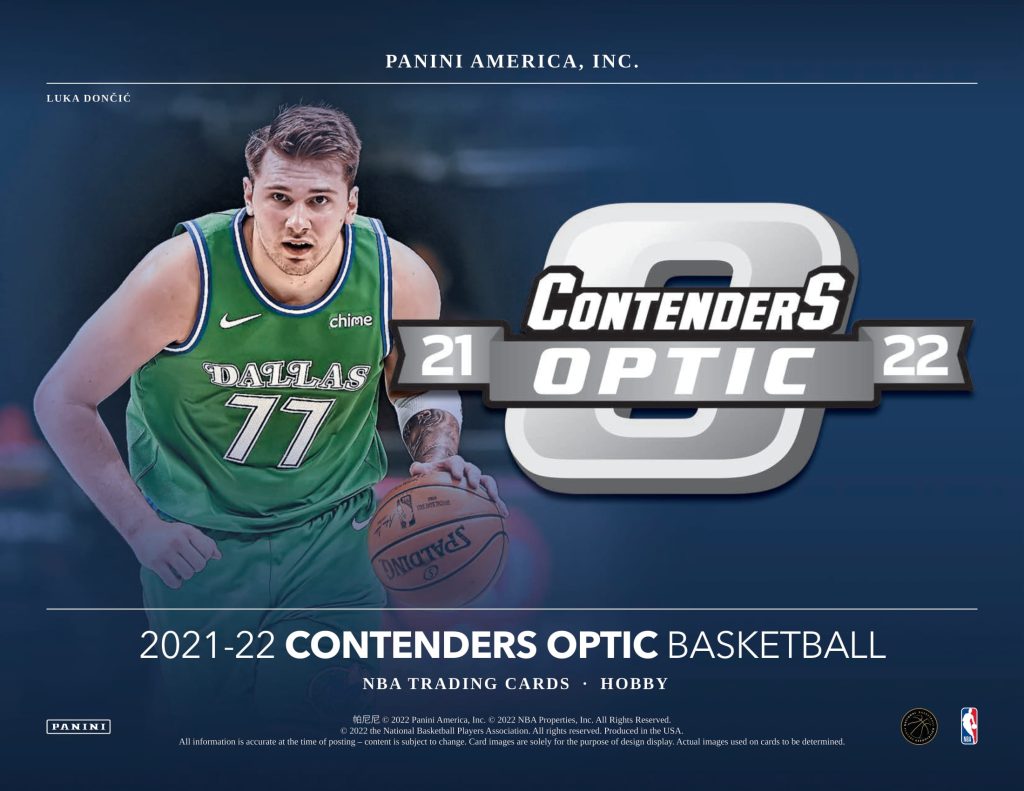 NBA 2021-22 PANINI CONTENDERS OPTIC BASKETBALL HOBBY