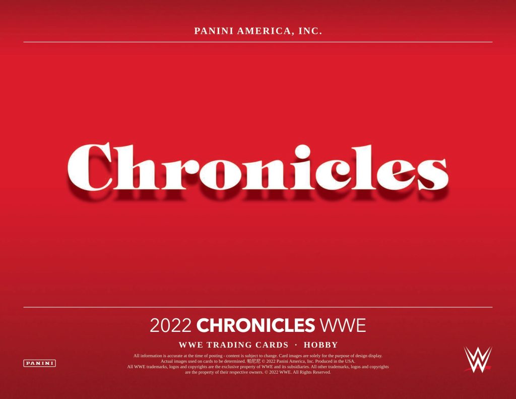 2022 PANINI CHRONICLES WWE HOBBY