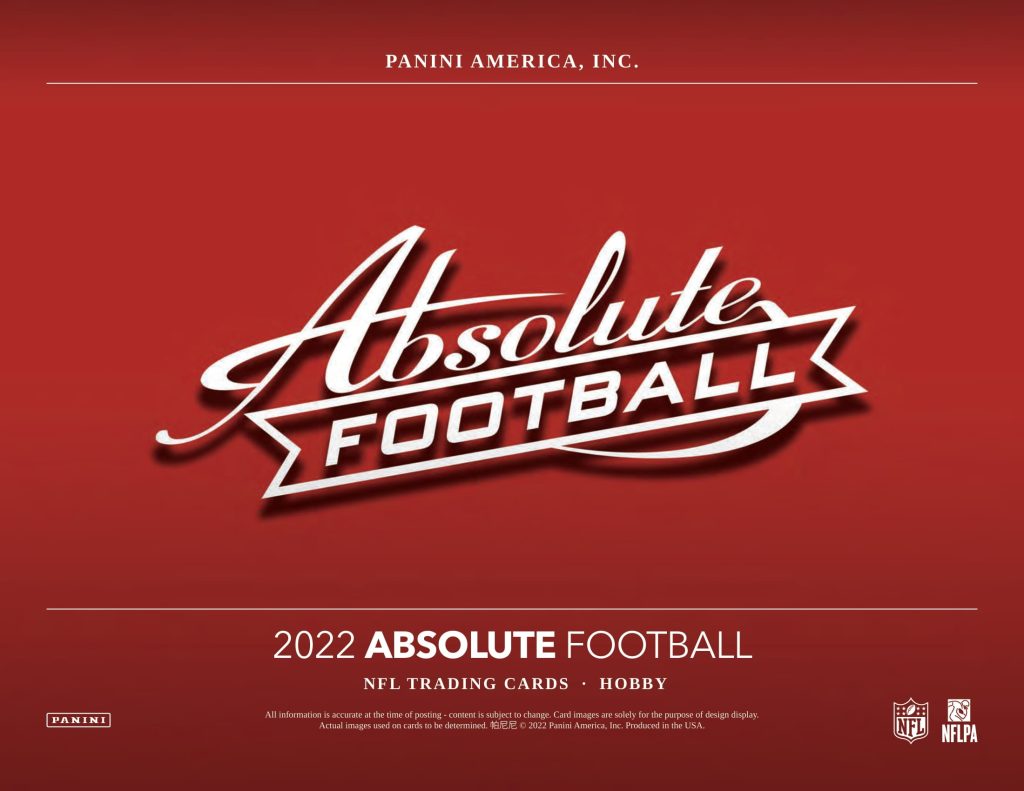 NFL 2022 PANINI ABSOLUTE FOOTBALL HOBBY